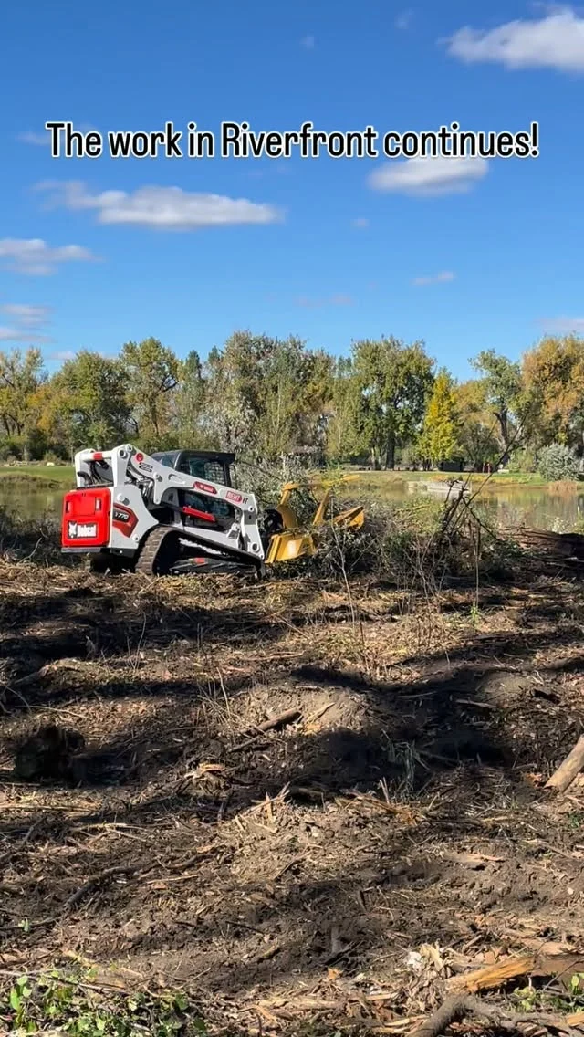 More invasive species removed! New plants in the ground! Plenty of seed spread! Forestry & Natural Resources putting in the work with volunteers!